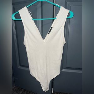 White Zara bodysuit